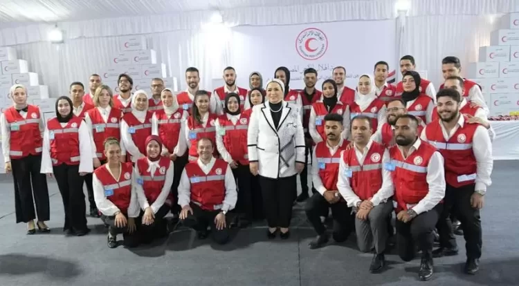 President Sisi's spouse commends ERC volunteers' efforts 1 - Egyptian Gazette