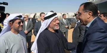 PM arrives in Aswan to open Abydos Solar Power project