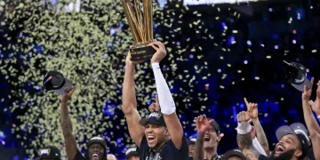 Giannis, Bucks use 3-point barrage to beat Thunder 97-81 for NBA Cup title