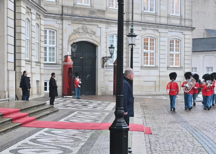 Formal reception for President Sisi at Royal Palace in Copenhagen 2 - Egyptian Gazette Formal reception for President Sisi at Royal Palace in Copenhagen 1 - Egyptian Gazette