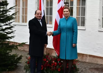 Sisi meets with Danish PM in Copenhagen