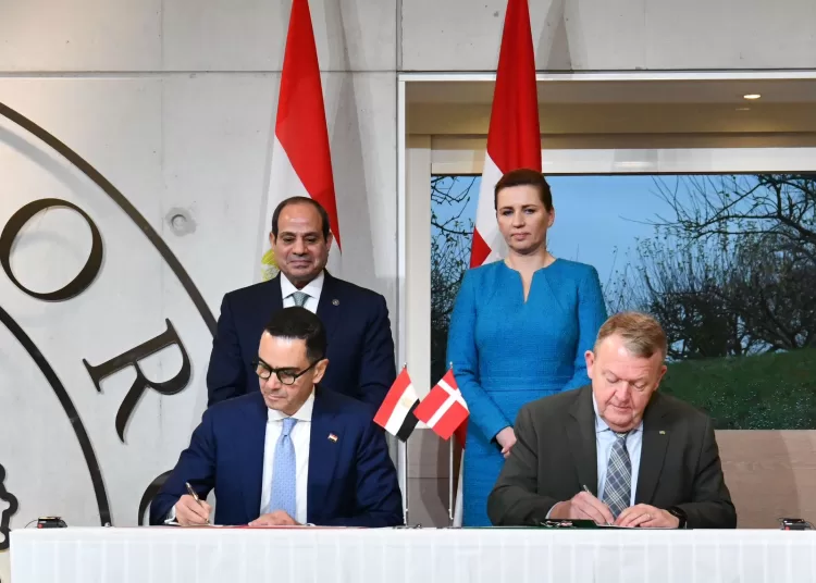 Sisi, Danish PM witness inking of strategic cooperation MoUs 1 - Egyptian Gazette