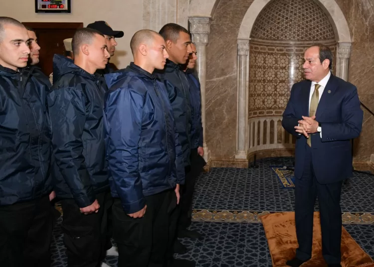 Sisi oversees admission exams at Military Academy 2 - Egyptian Gazette Sisi oversees admission exams at Military Academy 1 - Egyptian Gazette
