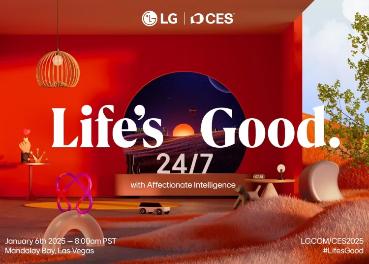 LG to showcase “Life’s Good 24/7 with affectionate intelligence” at CES 2025 1 - Egyptian Gazette