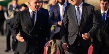 Pakistan PM arrives in Cairo for D-8 Summit