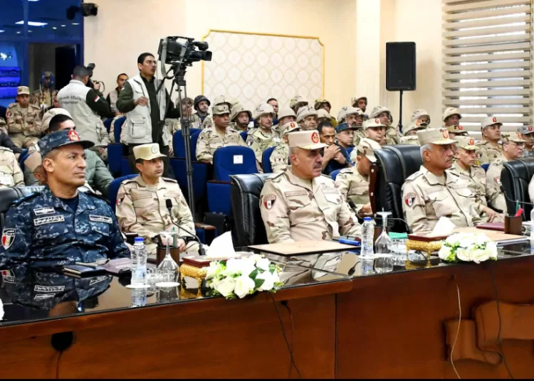 Defence Chief attends main phase of Southern Region’s tactical command centres exercise 2 - Egyptian Gazette Defence Chief attends main phase of Southern Region’s tactical command centres exercise 1 - Egyptian Gazette