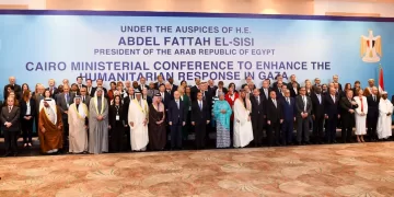 Cairo int’l conf. to Enhance Humanitarian Response in Gaza kicks off