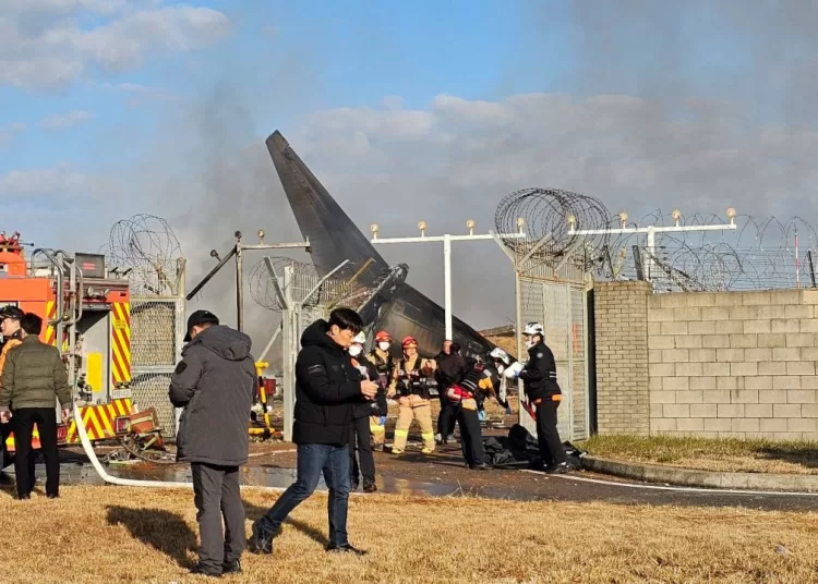 S.Korea secures flight data, voice recorders from crashed passenger jet 1 - Egyptian Gazette