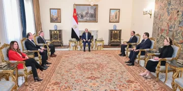 Sisi, senior US officials mull regional developments