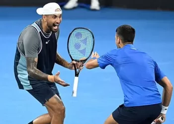 Kyrgios shows fitness despite 18-month hiatus and loss