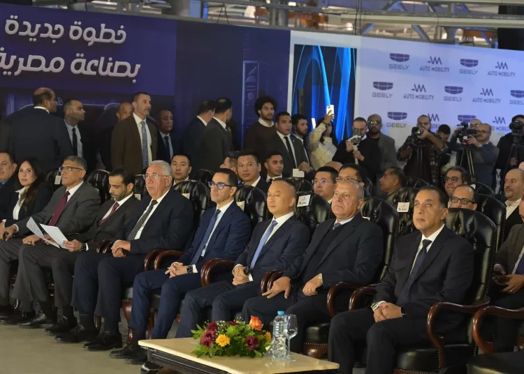 PM witnesses inauguration of Geely cars assembly lines in Egypt 1 - Egyptian Gazette