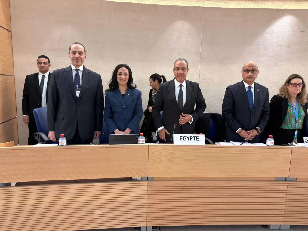 Egyptian Minister of social solidarity participates in UPR session on human rights in Geneva 3 - Egyptian Gazette
