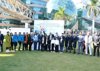 National carrier participates in the celebration of 57357