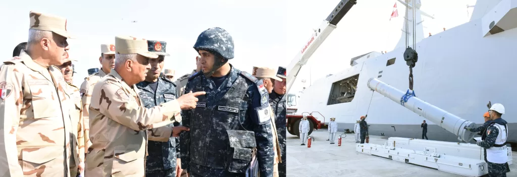 Defence minister inspects Alexandria Naval Base 3 - Egyptian Gazette