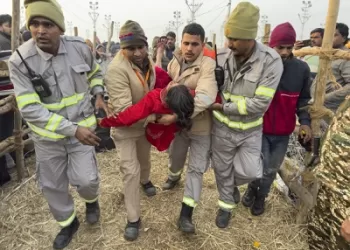 Police say at least 30 people have died in a stampede at the massive Maha Kumbh festival in India