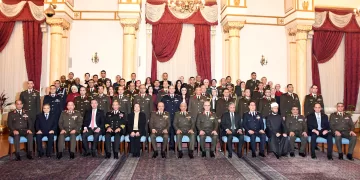 Defense min. attends graduation ceremony of military attachés’ diplomatic course