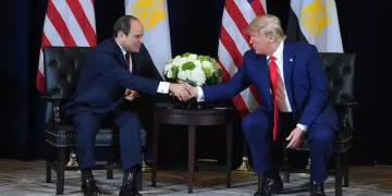 President Sisi congratulates Trump for taking oath of office