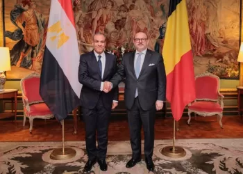 FM commends distinguished relations bet. Egypt, Belgium at all levels