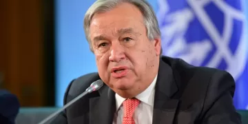 UN chief voices support to Lebanon and its president