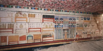 In photos: Tomb of ancient Egyptian royal physician discovered in Saqqara 1 - Egyptian Gazette