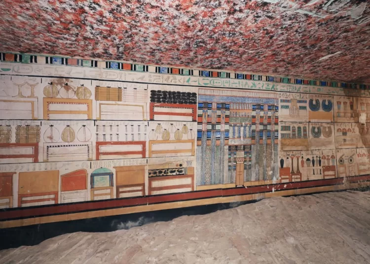 In photos: Tomb of ancient Egyptian royal physician discovered in Saqqara 1 - Egyptian Gazette