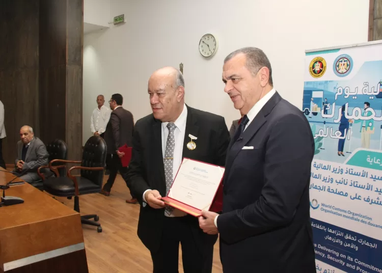 Cairo airport chief honoured with Customs Merit Award 2 - Egyptian Gazette Cairo airport chief honoured with Customs Merit Award 1 - Egyptian Gazette