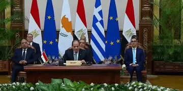 Sisi emphasises importance of cooperation with Cyprus, Greece to address regional developments