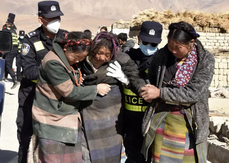 Tents arrive for survivors of a quake that killed 126 in freezing, high-altitude Tibet 1 - Egyptian Gazette