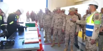 Defence min. inspects formation of Air Defence Forces, meets fighters