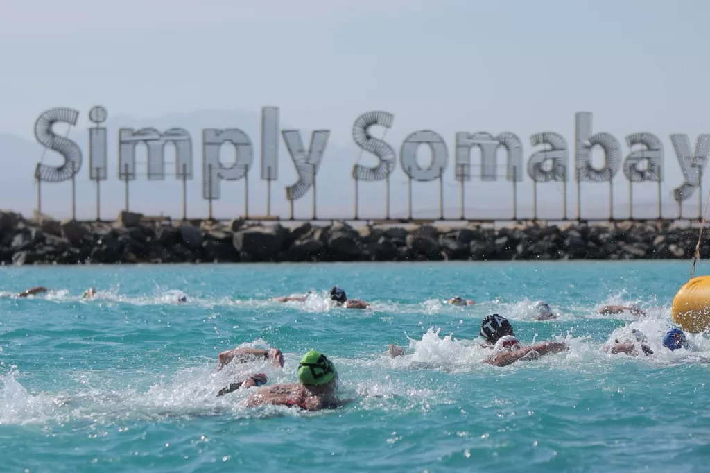 Sports Min. inaugurates 2025 world aquatics open water swimming cup 3 - Egyptian Gazette