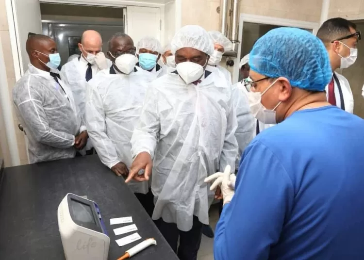 Zambian president visits Veterinary Serum, Vaccine Institute 1 - Egyptian Gazette