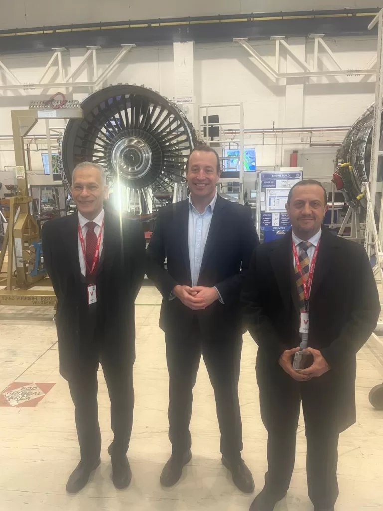 Aviation officials tour Rolls-Royce facility in Derby 3 - Egyptian Gazette