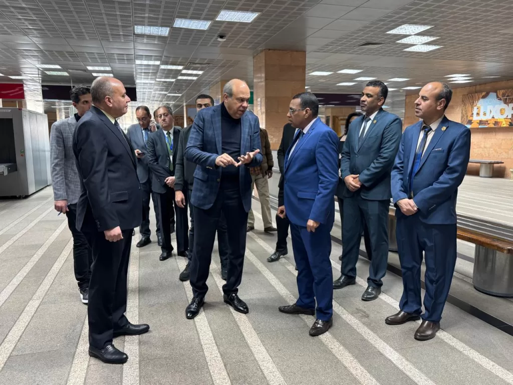 Civil aviation minister inspects Luxor airport operations 9 - Egyptian Gazette