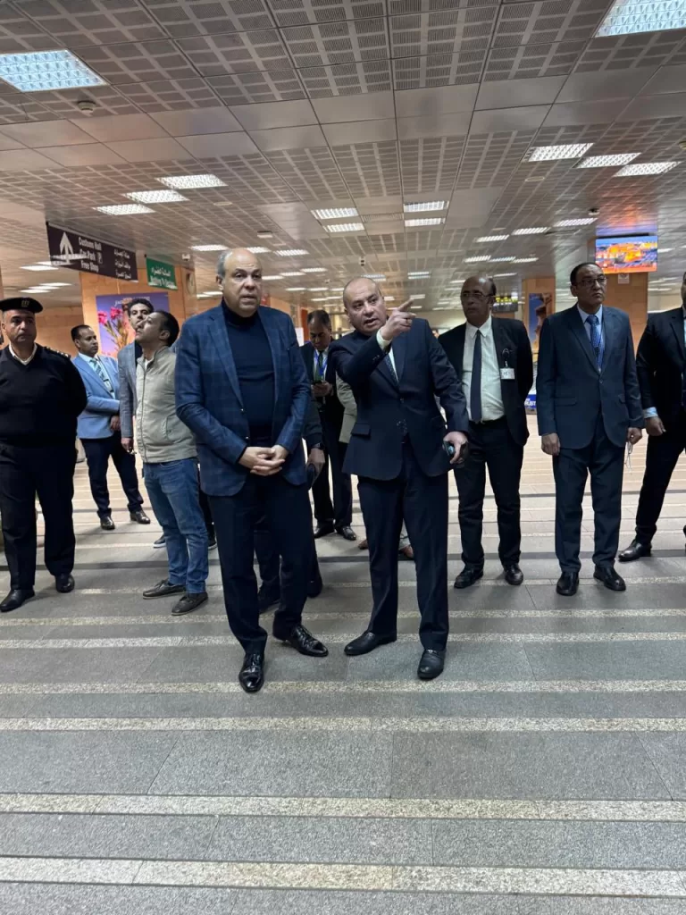 Civil aviation minister inspects Luxor airport operations 3 - Egyptian Gazette