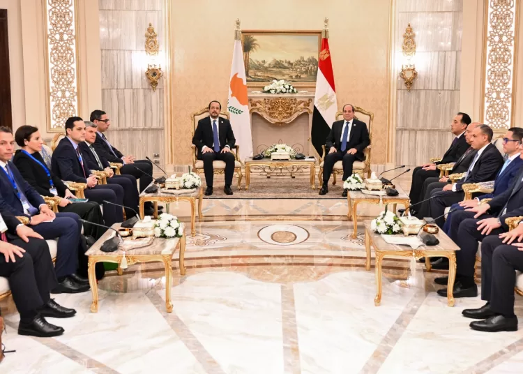 Egyptian, Cypriot presidents say Palestinian statehood 'only guarantee' for lasting peace in region 1 - Egyptian Gazette