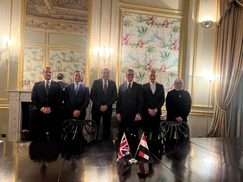 Hefny holds key meetings in London to boost investment, co-operation 15 - Egyptian Gazette