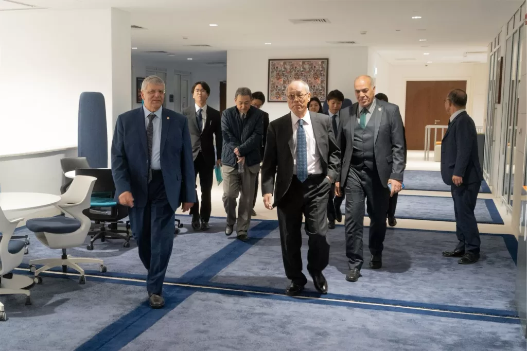 Japanese amb. visits E-Just to boost co-operation 3 - Egyptian Gazette