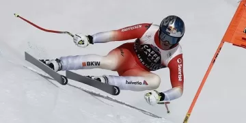 Allmen edges Odermatt in W. Cup downhill 1 - Egyptian Gazette Allmen edges Odermatt in W. Cup downhill