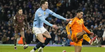 Bellingham strikes late for Real Madrid in 3-2 win at Man City in Champions League 1st leg playoff