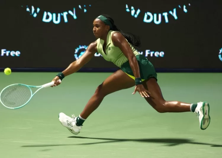 Gauff knocked out in Dubai by compatriot Kessler 1 - Egyptian Gazette