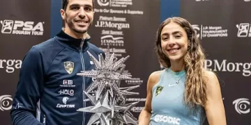 Egyptian duo claims Morgan squash titles