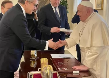 Egypt’s UNESCO candidate meets Pope Francis in Rome