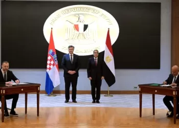 Egyptian, Croatian PMs witness inking of MoU between Alexandria, Rijeka ports
