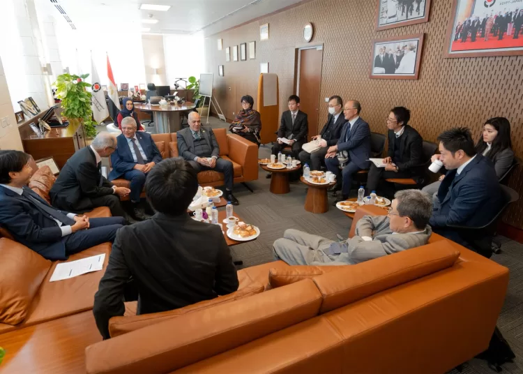 Japanese amb. visits E-Just to boost co-operation 1 - Egyptian Gazette