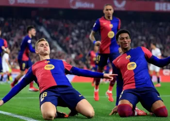 Barca stays in Liga title race