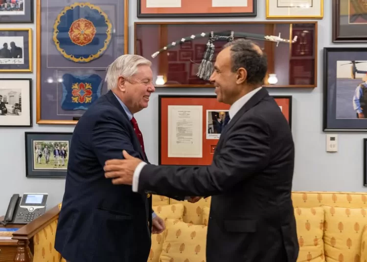 FM discusses ME, Syria, Lebanon, Sudan, Libya with US lawmakers  1 - Egyptian Gazette