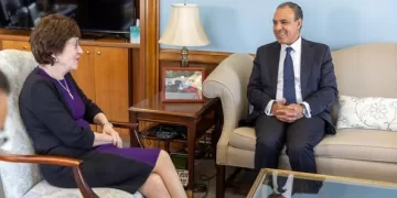 FM in Washington stresses necessity of establishing Palestinian State 1 - Egyptian Gazette FM in Washington stresses necessity of establishing Palestinian State