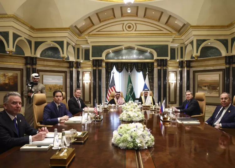 US, Russia hold talks on ending Ukraine war in Riyadh 1 - Egyptian Gazette