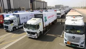 “Tahya Misr”  launches aid convoy to Gaza