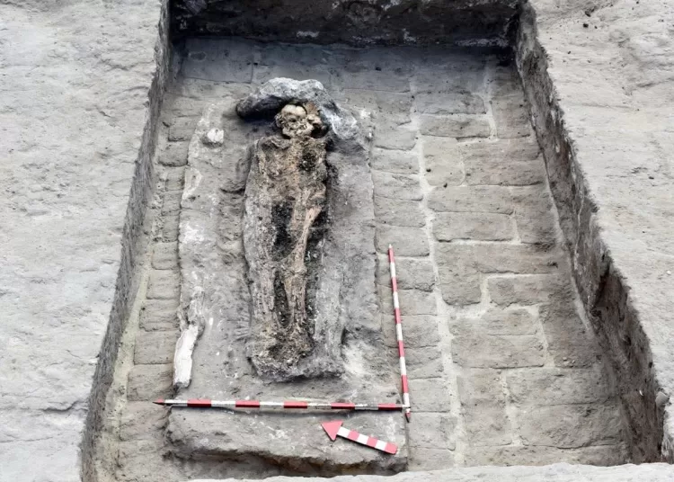 In photos: Ancient military commander’s tomb unearthed in Egypt’s Ismailia 2 - Egyptian Gazette In photos: Ancient military commander’s tomb unearthed in Egypt’s Ismailia 1 - Egyptian Gazette